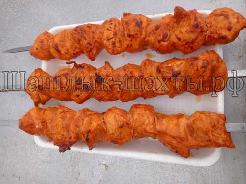 Шашлык из курицы